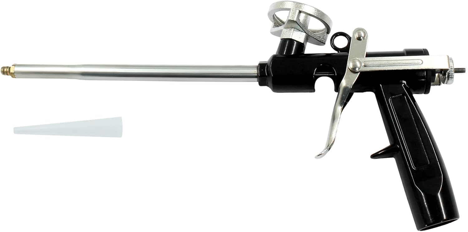 Foam Spray Gun Caulking Gun Sealant Application Gun Heavy Duty Spray Insulation Expanding Foam Gun Applicator for Filling Sealing Windows,1 Pcs