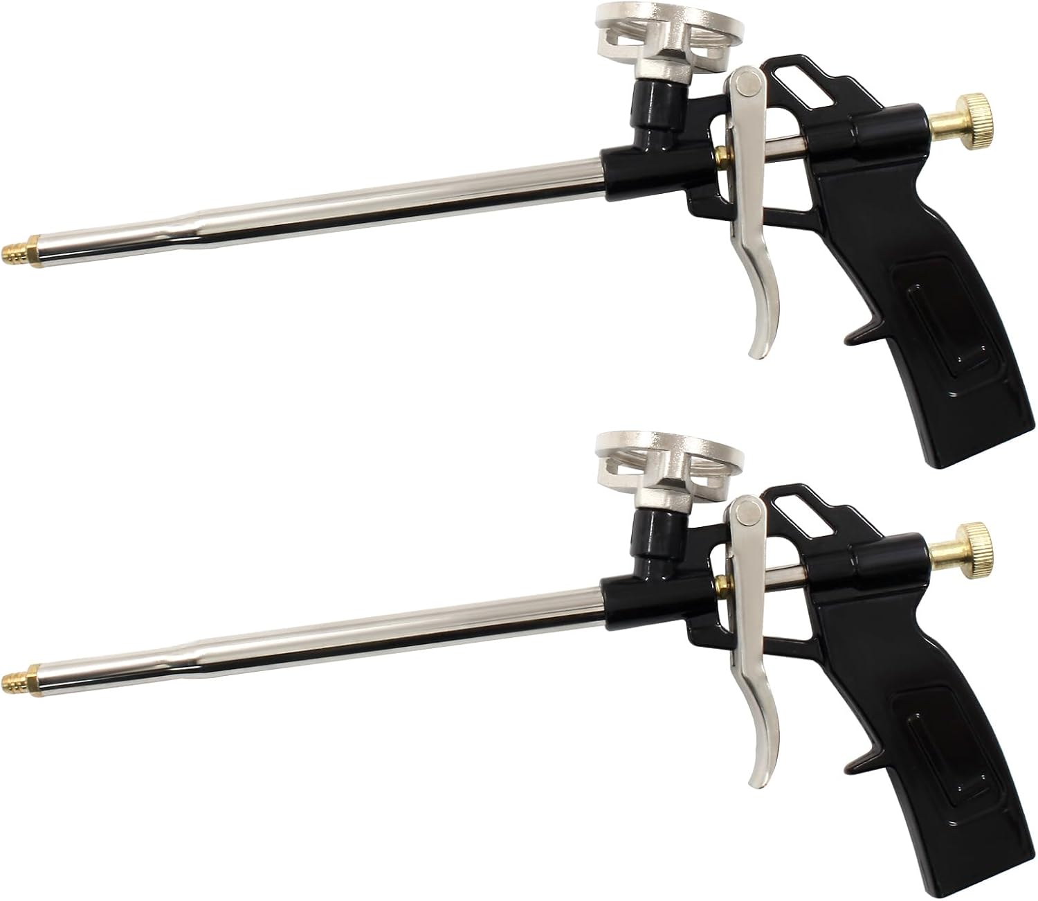 2 Packs Spray Foam Gun Foam Insulation Gun, Heavy Duty  Expanding Caulking Gun Foam Applicator Gun for Filling Sealing Caulking